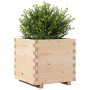 Solid pine wood planter 50x50x49.5 cm by , Pots and planters - Ref: Foro24-847353, Price: 87,99 €, Discount: %