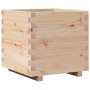 Solid pine wood planter 50x50x49.5 cm by , Pots and planters - Ref: Foro24-847353, Price: 87,99 €, Discount: %