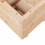 Solid pine wood planter 50x50x49.5 cm by , Pots and planters - Ref: Foro24-847353, Price: 87,99 €, Discount: %