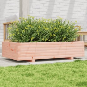 Solid Douglas wood planter 110x60x26.5 cm by , Pots and planters - Ref: Foro24-847351, Price: 92,02 €, Discount: %