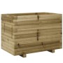 Jardinera madera de pino impregnada 70x40x49,5 cm de , Maceteros y jardineras - Ref: Foro24-847372, Precio: 100,84 €, Descuen...