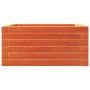 Jardinera de madera maciza de pino marrón cera 50x50x23 cm de , Maceteros y jardineras - Ref: Foro24-847185, Precio: 62,38 €,...