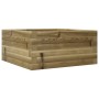 Impregnated pine wood planter 50x50x23 cm by , Pots and planters - Ref: Foro24-847187, Price: 46,38 €, Discount: %