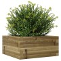 Impregnated pine wood planter 50x50x23 cm by , Pots and planters - Ref: Foro24-847187, Price: 46,38 €, Discount: %