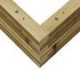 Impregnated pine wood planter 50x50x23 cm by , Pots and planters - Ref: Foro24-847187, Price: 46,38 €, Discount: %