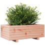 Douglas solid wood planter 70x40x26.5 cm by , Pots and planters - Ref: Foro24-847331, Price: 59,86 €, Discount: %