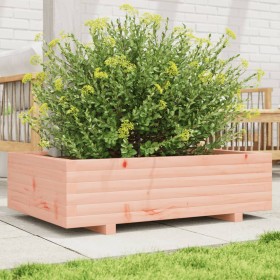 Douglas solid wood planter 80x80x26.5 cm by , Pots and planters - Ref: Foro24-847346, Price: 83,99 €, Discount: %