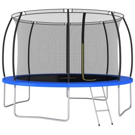 Cama elástica redonda 366x80 cm 150 kg de vidaXL, Trampolín - Ref: Foro24-92455, Precio: 387,99 €, Descuento: %