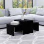 Couchtisch-Set aus schwarzem Sperrholz, 100 x 48 x 40 cm von vidaXL, Couchtisch - Ref: Foro24-802913, Preis: 49,43 €, Rabatt: %