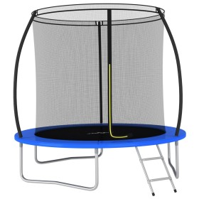 Cama elástica redonda 100 kg 244x55 cm de vidaXL, Trampolín - Ref: Foro24-92453, Precio: 221,99 €, Descuento: %