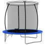 Cama elástica redonda 100 kg 244x55 cm de vidaXL, Trampolín - Ref: Foro24-92453, Precio: 221,99 €, Descuento: %