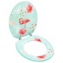 Toilet seat with MDF cover flamingo design by vidaXL, Toilet and bidet seats - Ref: Foro24-146905, Price: 35,61 €, Discount: %