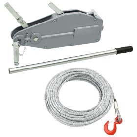 Cable hoist winch 800 kg by vidaXL, Winches - Ref: Foro24-146677, Price: 194,99 €, Discount: %