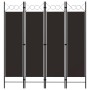 Brown 4-panel divider screen 160x180 cm by vidaXL, Room dividers - Ref: Foro24-320703, Price: 36,22 €, Discount: %