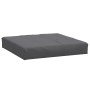 Cushions for pallet sofa 3 units in anthracite gray melange fabric by , Cushions for chairs and sofas - Ref: Foro24-4002651, ...