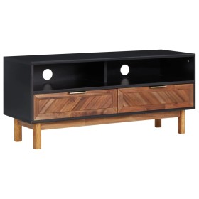 Mueble para TV de madera maciza de acacia y MDF 100x35x45 cm de vidaXL, Muebles TV - Ref: Foro24-289903, Precio: 134,99 €, De...