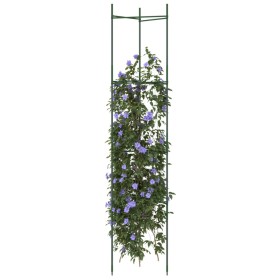 Tomato stakes 4 units steel and PP 154 cm by , Pot stands - Ref: Foro24-3281485, Price: 45,19 €, Discount: %