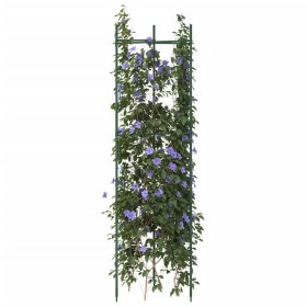 Tomato stakes 6 units steel and PP 116 cm by , Pot stands - Ref: Foro24-3281487, Price: 52,99 €, Discount: %