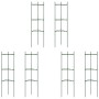 Tomato stakes 6 units steel and PP 116 cm by , Pot stands - Ref: Foro24-3281487, Price: 52,78 €, Discount: %