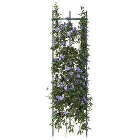 Tutores para tomates 8 unidades acero y PP 116 cm de , Soportes para macetas - Ref: Foro24-3281491, Precio: 70,99 €, Descuent...