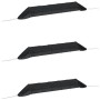 Mesh tunnels, 3 units, made of steel and black polyethylene. by , Mulch - Ref: Foro24-3281500, Price: 71,64 €, Discount: %