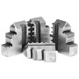 4-jaw self-centering lathe chuck 100 mm steel by vidaXL, Clamps and screws - Ref: Foro24-146709, Price: 107,16 €, Discount: %