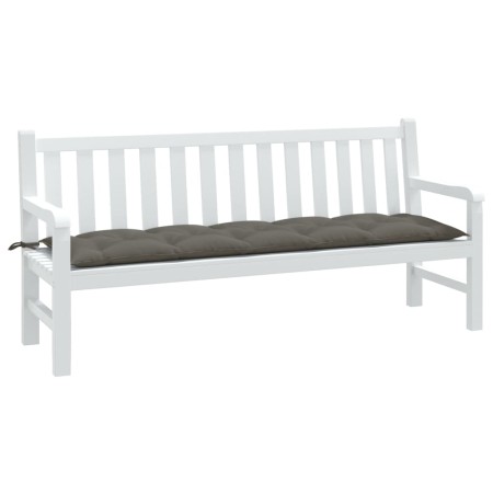 Kissen für Gartenbank dunkelgrauer Melangestoff 180x50x7 cm von , Kissen für Stühle und Sofas - Ref: Foro24-4002565, Preis: 4...