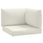 Kissen für Palettensofa 3 Einheiten, cremefarbener Melange-Stoff von , Kissen für Stühle und Sofas - Ref: Foro24-4002654, Pre...