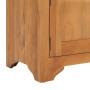 Solid teak wood TV stand 115x30x40 cm by vidaXL, TV Furniture - Ref: Foro24-320777, Price: 206,99 €, Discount: %