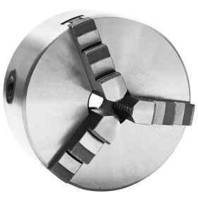 3-jaw self-centering lathe chuck 125 mm steel by vidaXL, Clamps and screws - Ref: Foro24-146706, Price: 101,58 €, Discount: %