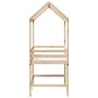 Loft bed with ladder and solid pine wood ceiling 90x200 cm by , Beds and slatted bases - Ref: Foro24-3282150, Price: 245,98 €...