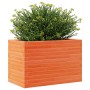 Wax brown solid pine wood planter 70x40x46 cm by , Pots and planters - Ref: Foro24-3282441, Price: 126,99 €, Discount: %