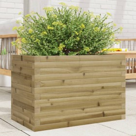 Impregnated pine wood planter 70x40x46 cm by , Pots and planters - Ref: Foro24-3282443, Price: 115,18 €, Discount: %