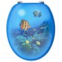 Toilet seat with MDF lid, underwater background design. by vidaXL, Toilet and bidet seats - Ref: Foro24-146909, Price: 39,98 ...