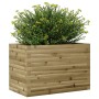 Jardinera de madera de pino impregnada 70x40x46 cm de , Maceteros y jardineras - Ref: Foro24-3282443, Precio: 115,08 €, Descu...