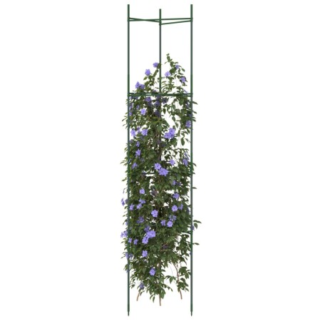 Tomatenpfähle 6 Stück aus Stahl und PP 154 cm von , Topfständer - Ref: Foro24-3281489, Preis: 64,57 €, Rabatt: %