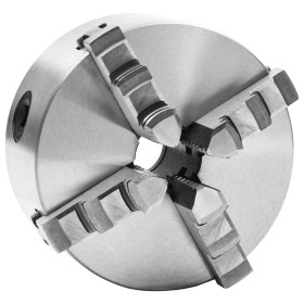 4-jaw self-centering lathe chuck 125 mm steel by vidaXL, Clamps and screws - Ref: Foro24-146710, Price: 115,20 €, Discount: %