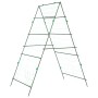 Garden trellises for climbing plants shape A 4 units steel by , Pot stands - Ref: Foro24-3281505, Price: 134,72 €, Discount: %