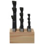 Cortadoras de perforación 9 piezas 12 mm con base de madera de vidaXL, Cortadores - Ref: Foro24-146682, Precio: 26,73 €, Desc...