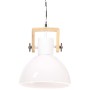 Industrial pendant lamp 25 W white round 30 cm E27 by vidaXL, Lamps - Ref: Foro24-320539, Price: 66,05 €, Discount: %