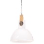 Industrial pendant lamp 25 W white round 30 cm E27 by vidaXL, Lamps - Ref: Foro24-320539, Price: 66,05 €, Discount: %