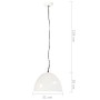 Vintage Pendelleuchte 25 W weiß rund 31 cm E27 von vidaXL, Lampen - Ref: Foro24-320549, Preis: 44,99 €, Rabatt: %