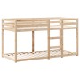 Cama con techo madera maciza de pino 90x200 cm de , Camas y somieres - Ref: Foro24-3282039, Precio: 228,12 €, Descuento: %