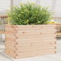 Solid pine wood planter 70x40x46 cm by , Pots and planters - Ref: Foro24-3282439, Price: 106,77 €, Discount: %