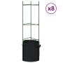 Tomato stakes with bag 8 units of steel and PP 116 cm by , Pot stands - Ref: Foro24-3281492, Price: 83,37 €, Discount: %