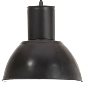 Black round pendant lamp 25 W 28.5 cm E27 by vidaXL, Lamps - Ref: Foro24-320569, Price: 33,99 €, Discount: %