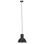 Black round pendant lamp 25 W 28.5 cm E27 by vidaXL, Lamps - Ref: Foro24-320569, Price: 33,89 €, Discount: %