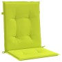 Garden chair cushion low backrest 2 units light green Oxford fabric by , Cushions for chairs and sofas - Ref: Foro24-314146, ...