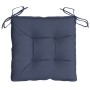 Chair cushions 6 pcs navy blue Oxford fabric 40x40x7 cm by , Cushions for chairs and sofas - Ref: Foro24-378857, Price: 51,39...