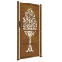 Puerta de jardín acero corten diseño árbol 105x205 cm de , Puertas de jardín - Ref: Foro24-153165, Precio: 339,09 €, Descuent...